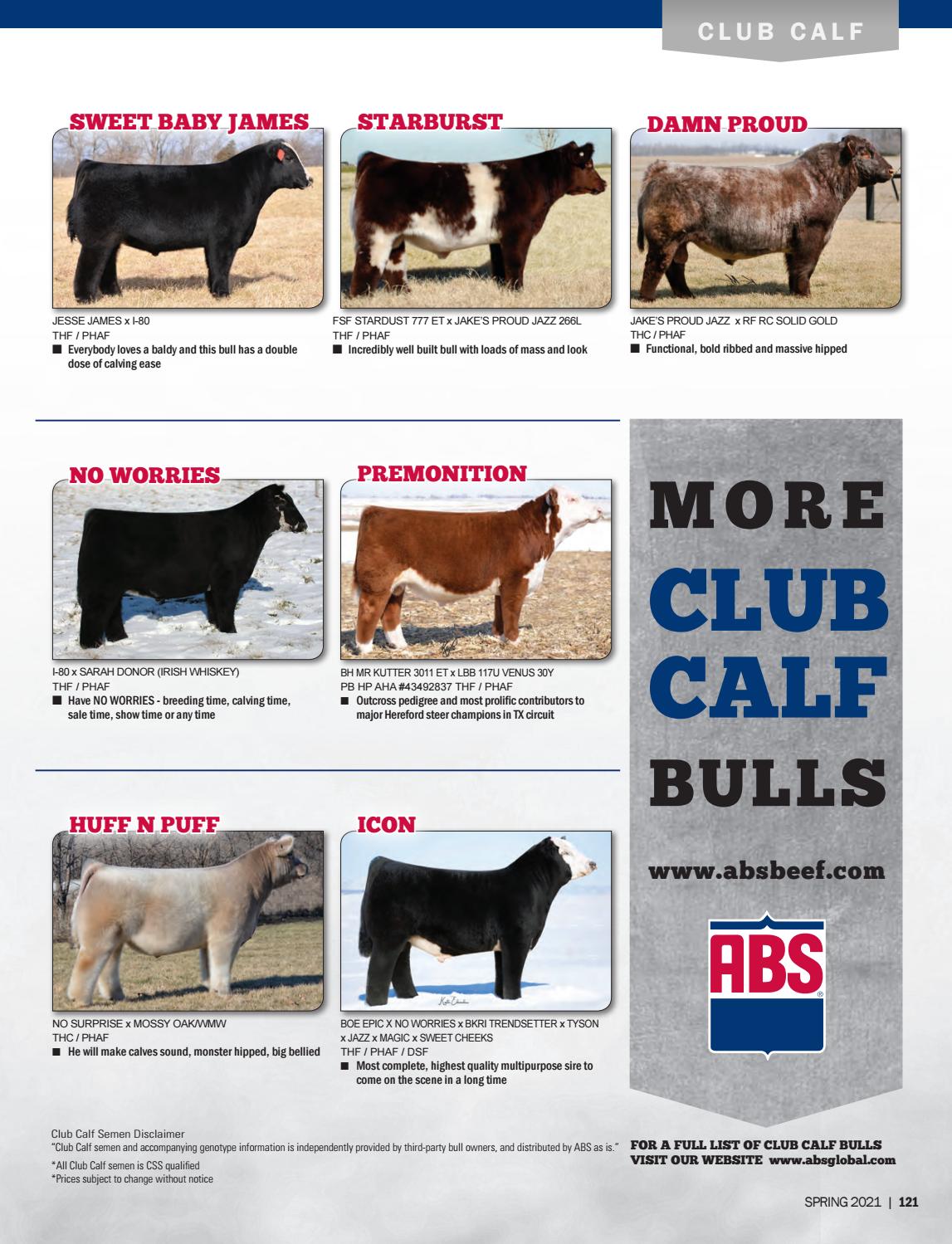 2021 Beef Sire Directory by ABS Global, Inc. Issuu