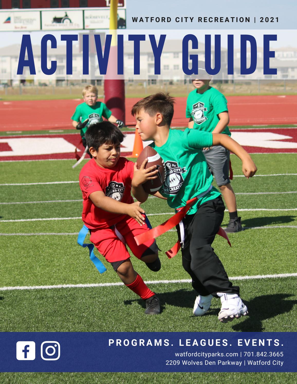 Watford City Parks & Recreation Activity Guide 2021 by Watford City