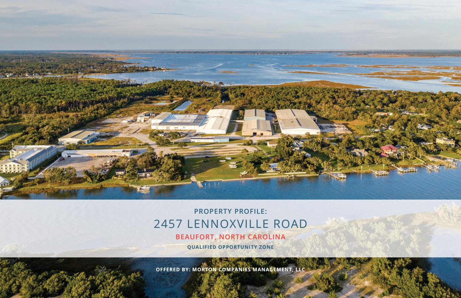 Morton Companies Property Profile 2457 Lennoxville Road Beaufort