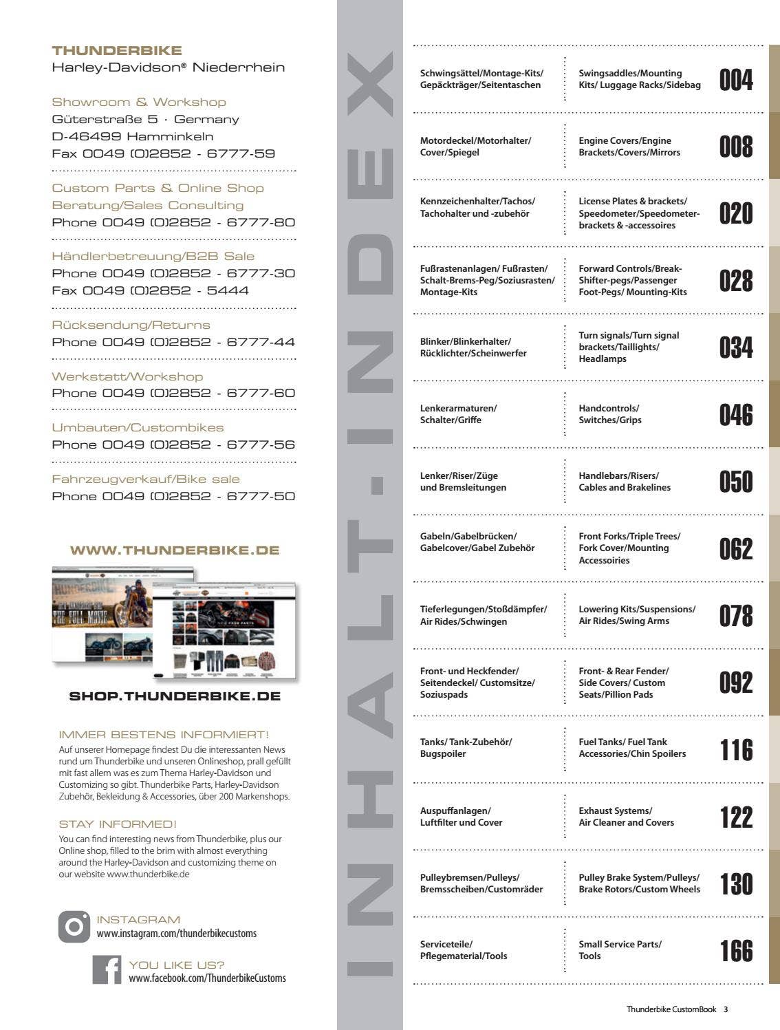 TBKatalog2021Linktest by Thunderbike Issuu