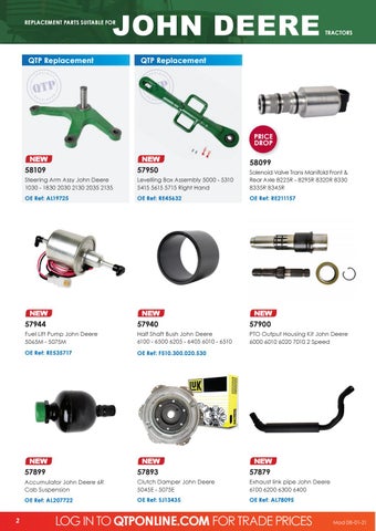 Quality Tractor Parts 灯饰目录 · QTP January Product News 2021 第 2 页