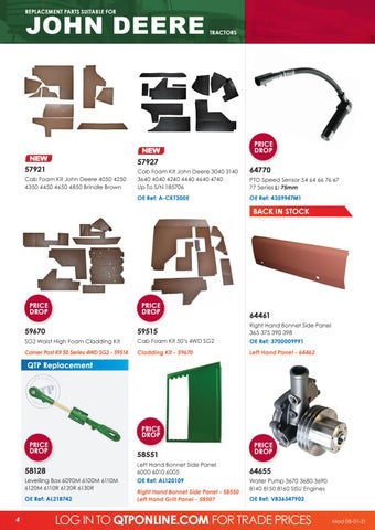 Quality Tractor Parts 灯饰目录 · QTP January Product News 2021 第 4 页