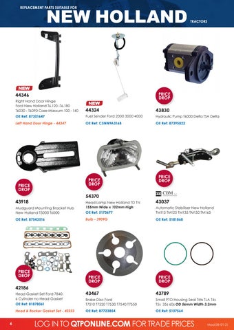 Quality Tractor Parts 灯饰目录 · QTP January Product News 2021 第 6 页