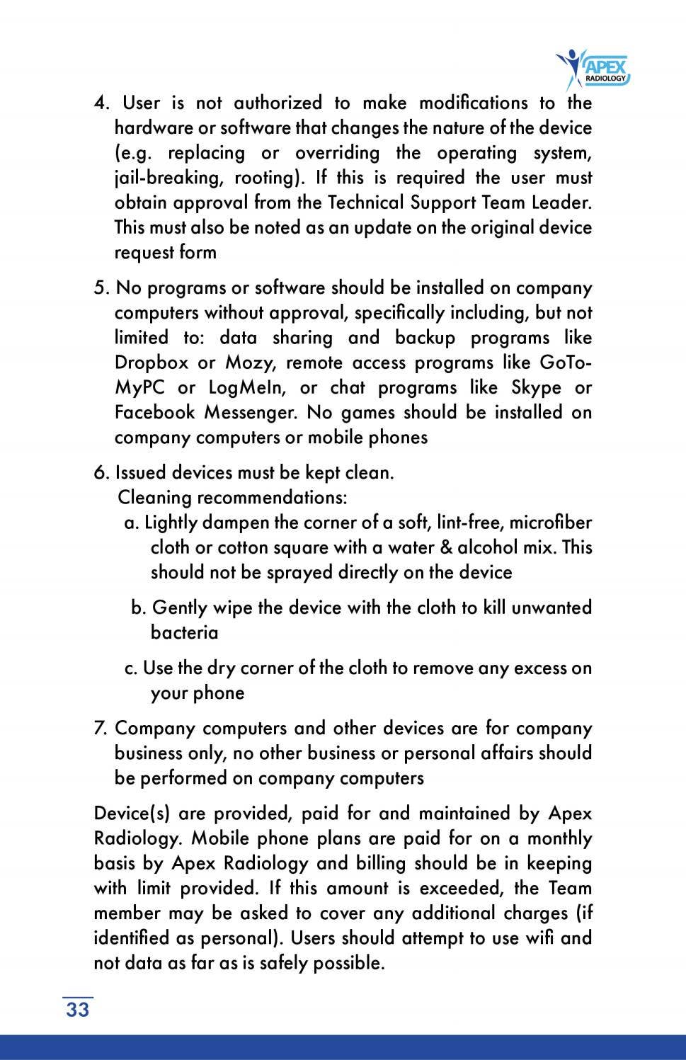 Apex Radiology - Employee Manual by apexradiology - Issuu