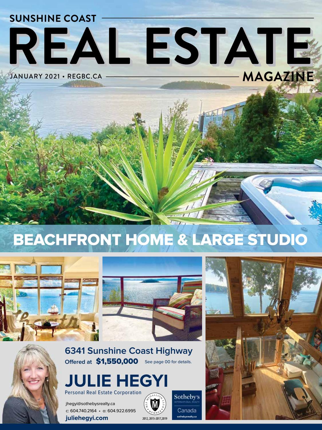 Sunshine Coast Real Estate Magazine January 2021 by British Columbia