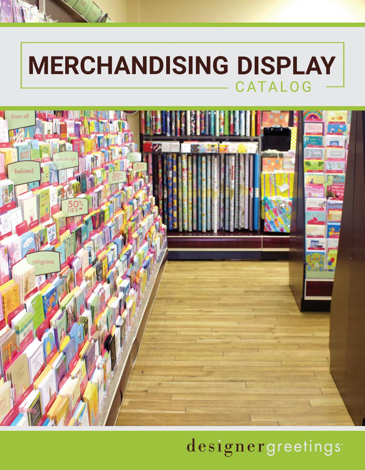 Designer Greetings Merchandising Display Catalog by The Street Brands