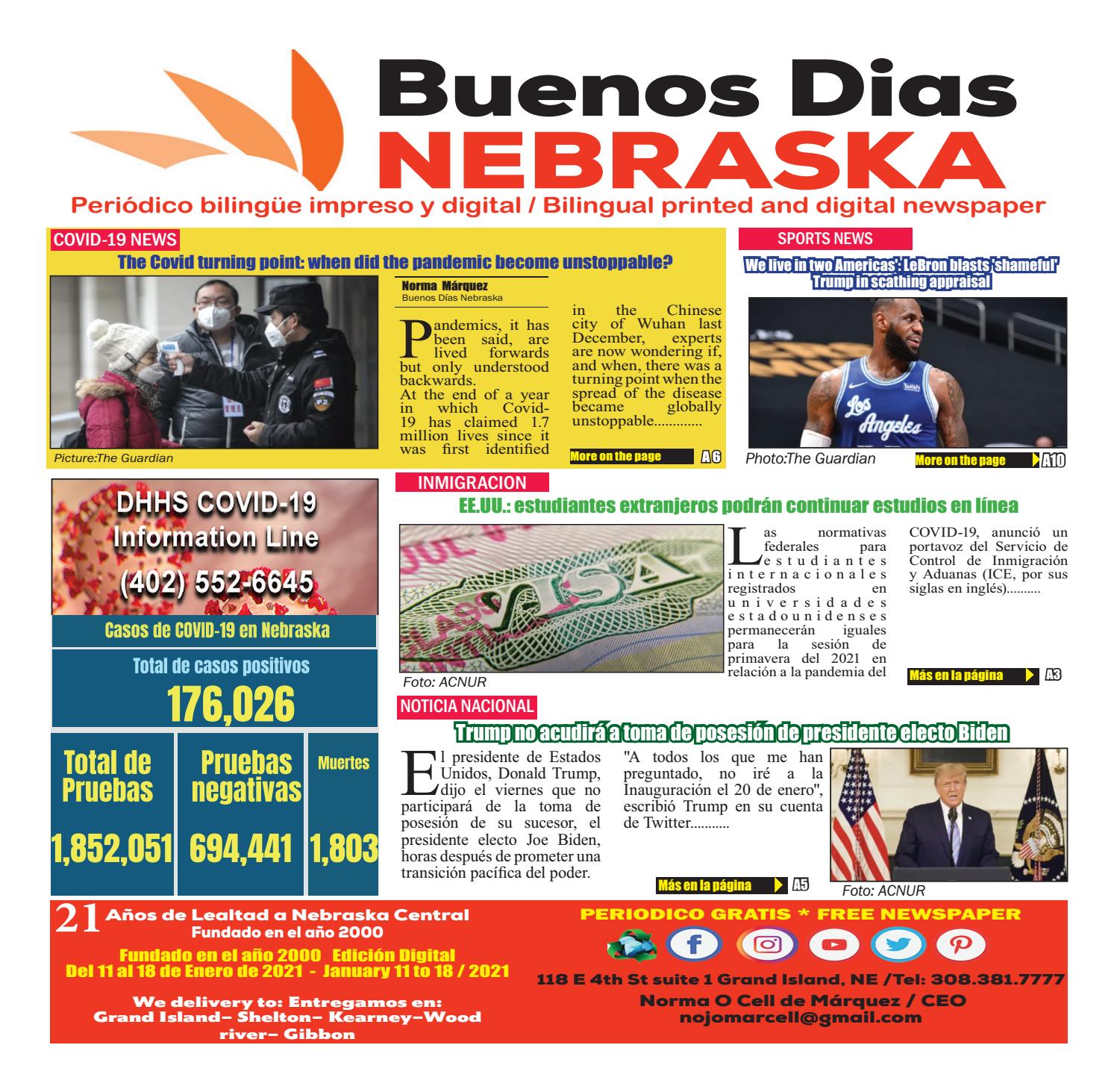 Periódico bilingüe en Inglés y Español./ Bilingual newspaper in English and Spanish. by Buenos