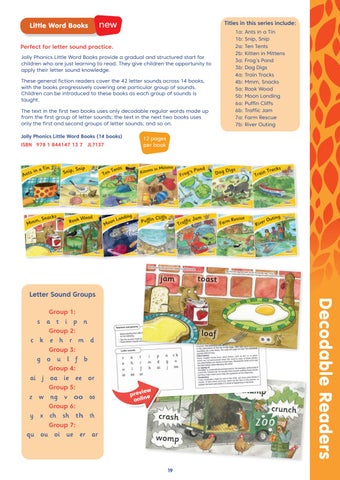 Jolly Learning Ltd The 书柜 , Bahrain, Jolly Phonics 目录 2021 第 19 页
