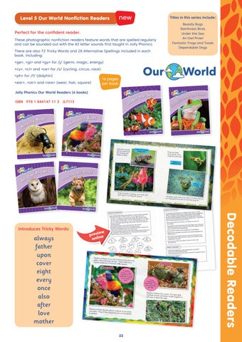 Jolly Learning Ltd The 书柜 , Bahrain, Jolly Phonics 目录 2021 第 23 页