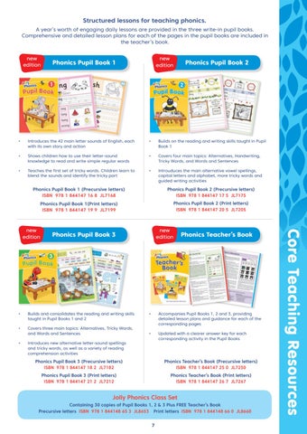 Jolly Learning Ltd The 书柜 , Bahrain, Jolly Phonics 目录 2021 第 7 页