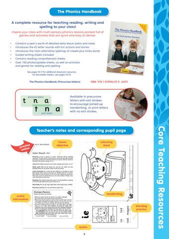 Jolly Learning Ltd The 书柜 , Bahrain, Jolly Phonics 目录 2021 第 9 页