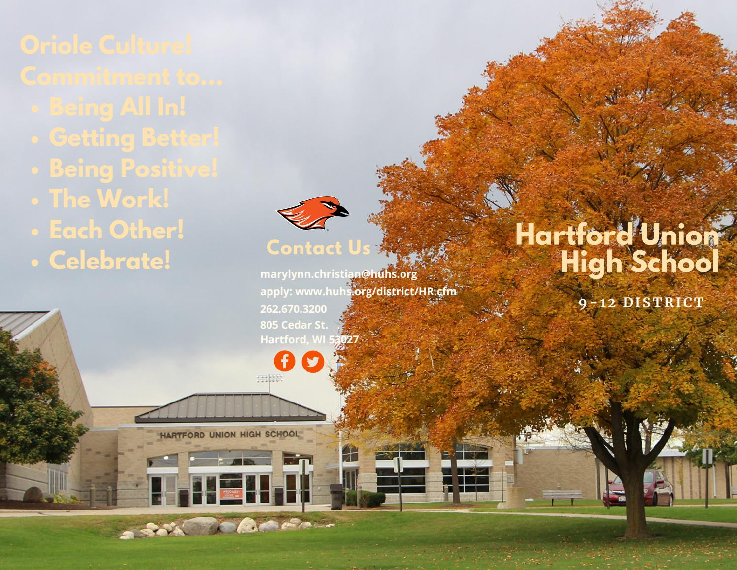 Hartford Union High School Employment Brochure By HUHS District Issuu Hartford Union High School Employment Brochure By HUHS District Issuu