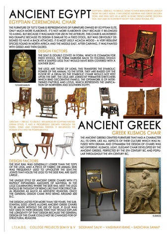 Siddhant Salvi 家具目录 · The Design History Of Chairs 第 5 页