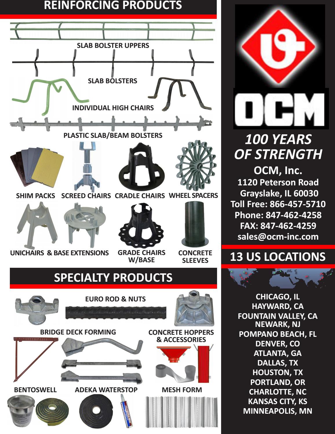 Concrete Catalog 4th Edition by Ram Tool Construction Supply Co. Issuu