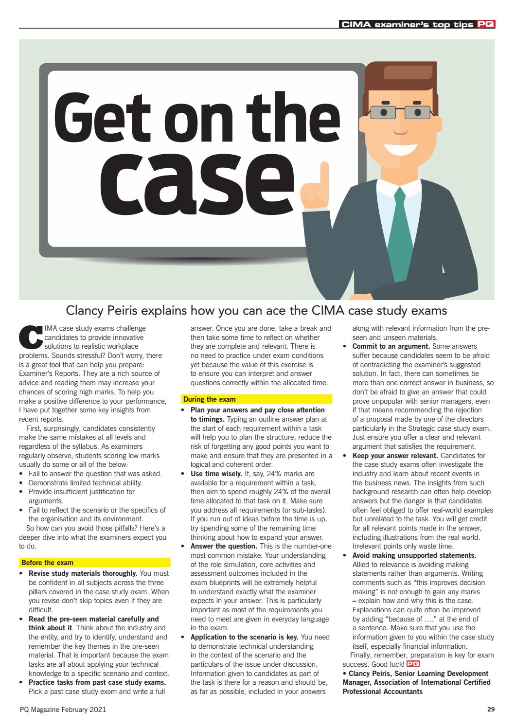 Cima case study webinar picture