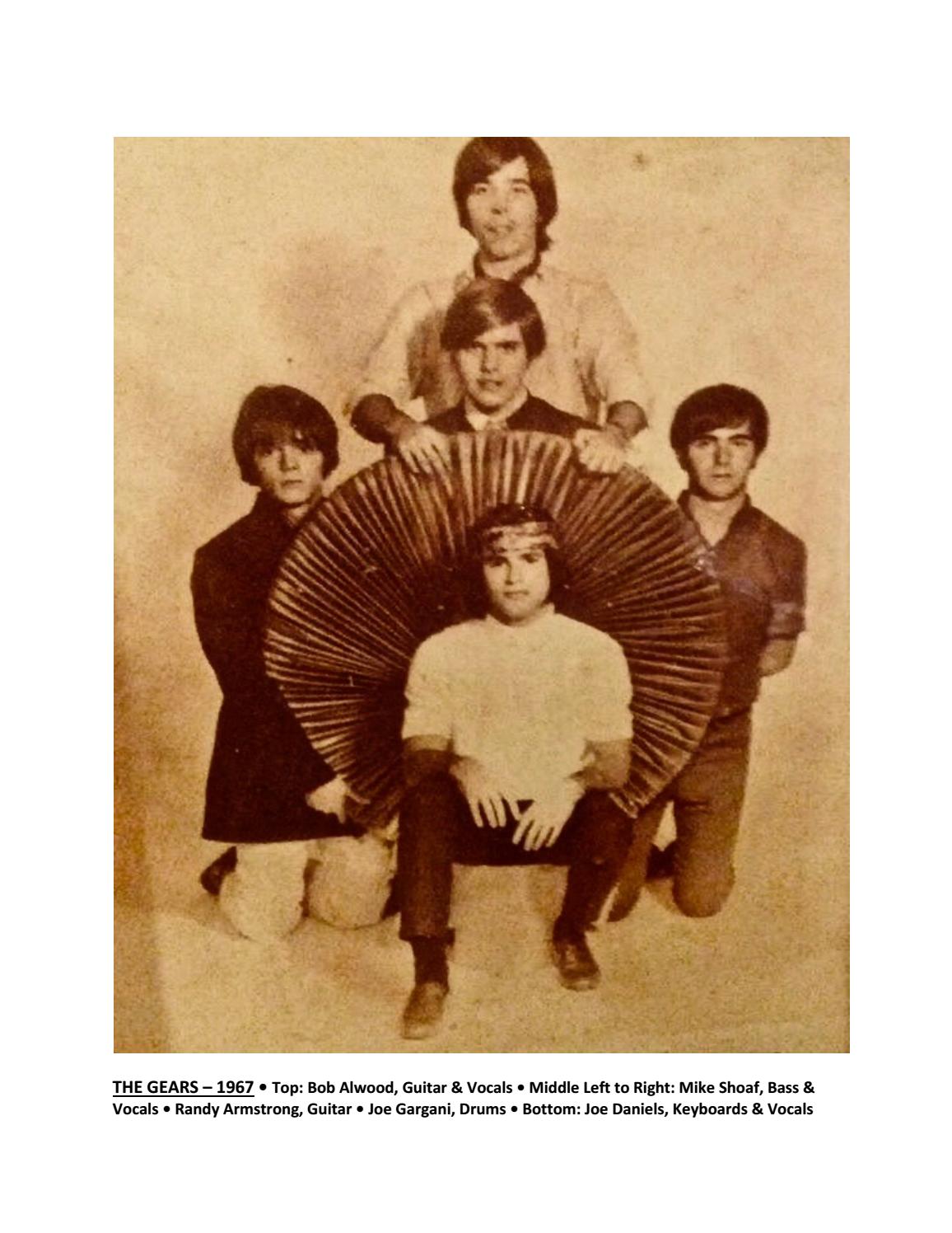 THE GEARS 1967 Rock Band published by • Columbus
