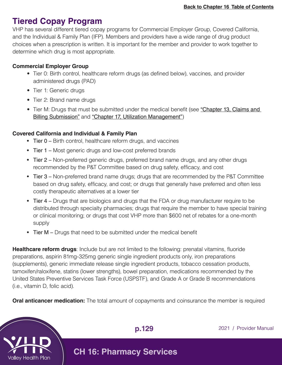 2021 VHP Provider Manual by Valley Health Plan Issuu