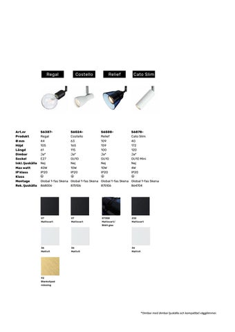 Belid Lighting Group 灯饰目录 · Spotlights × skensystem 2019 第 5 页