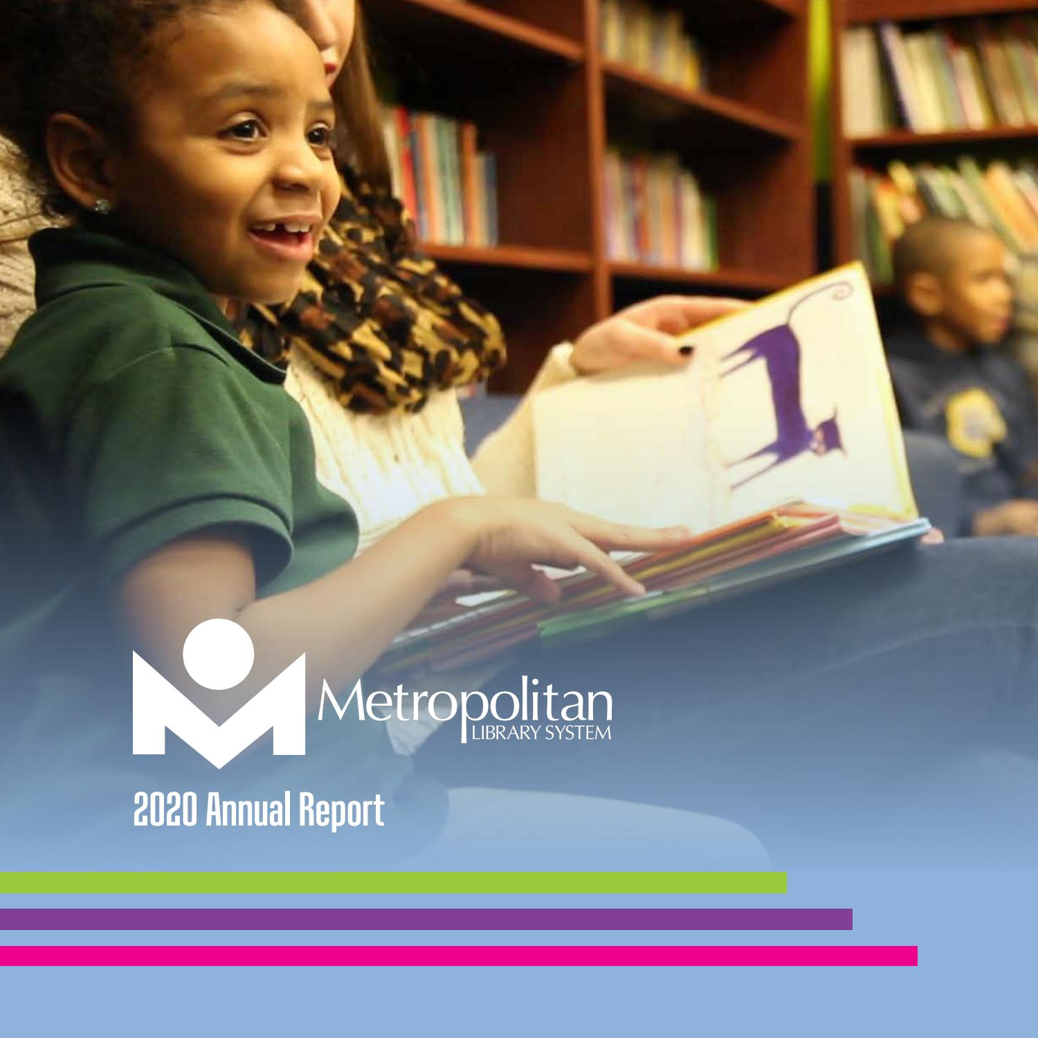 Metropolitan Library System FY 20192020 Annual Report by Metropolitan