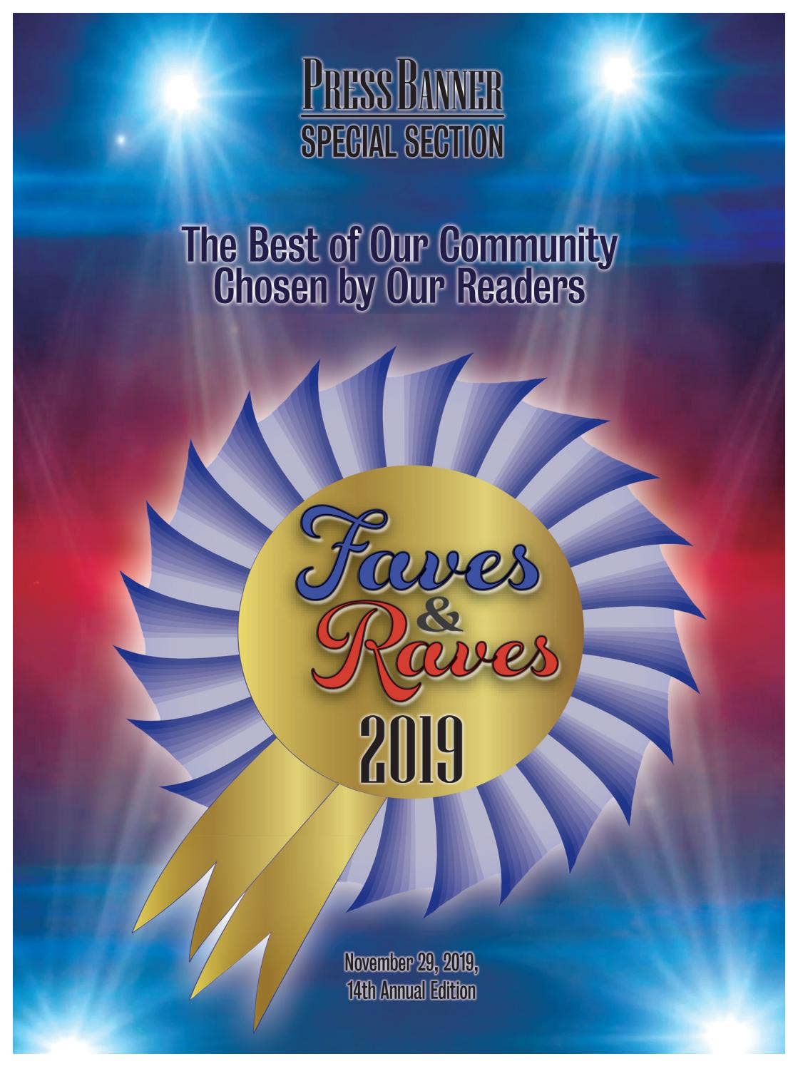 Fave Raves Press Banner Faves & Raves 2019 by Weeklys - Issuu
