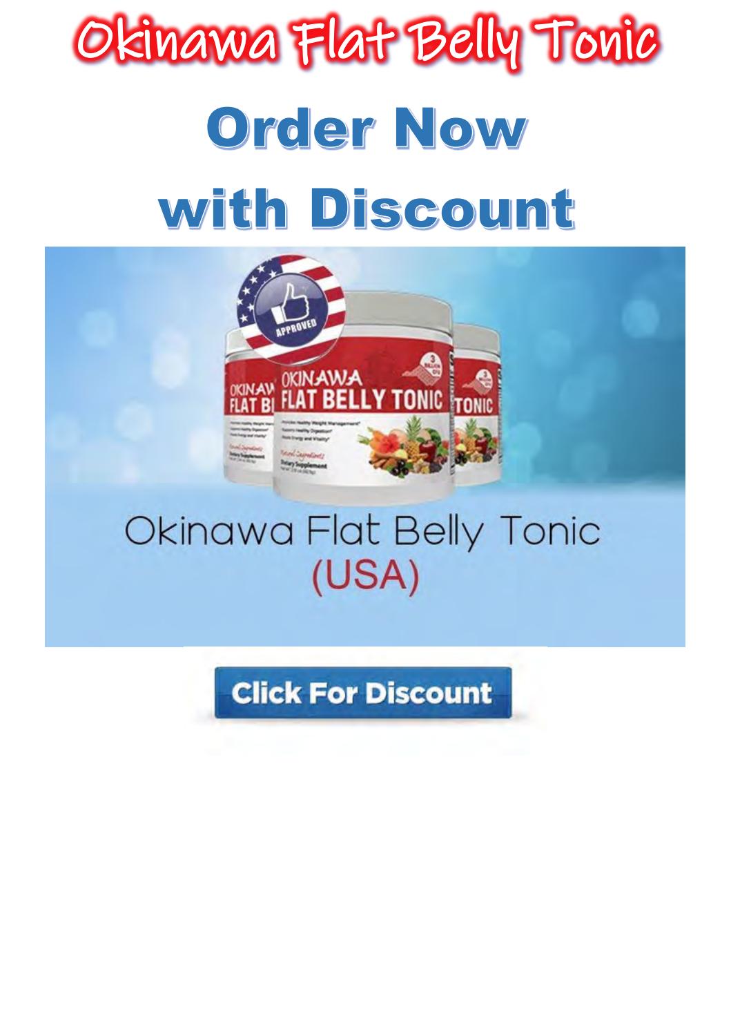 Okinawa Flat Belly Tonic Fast Weight Losing Supplement