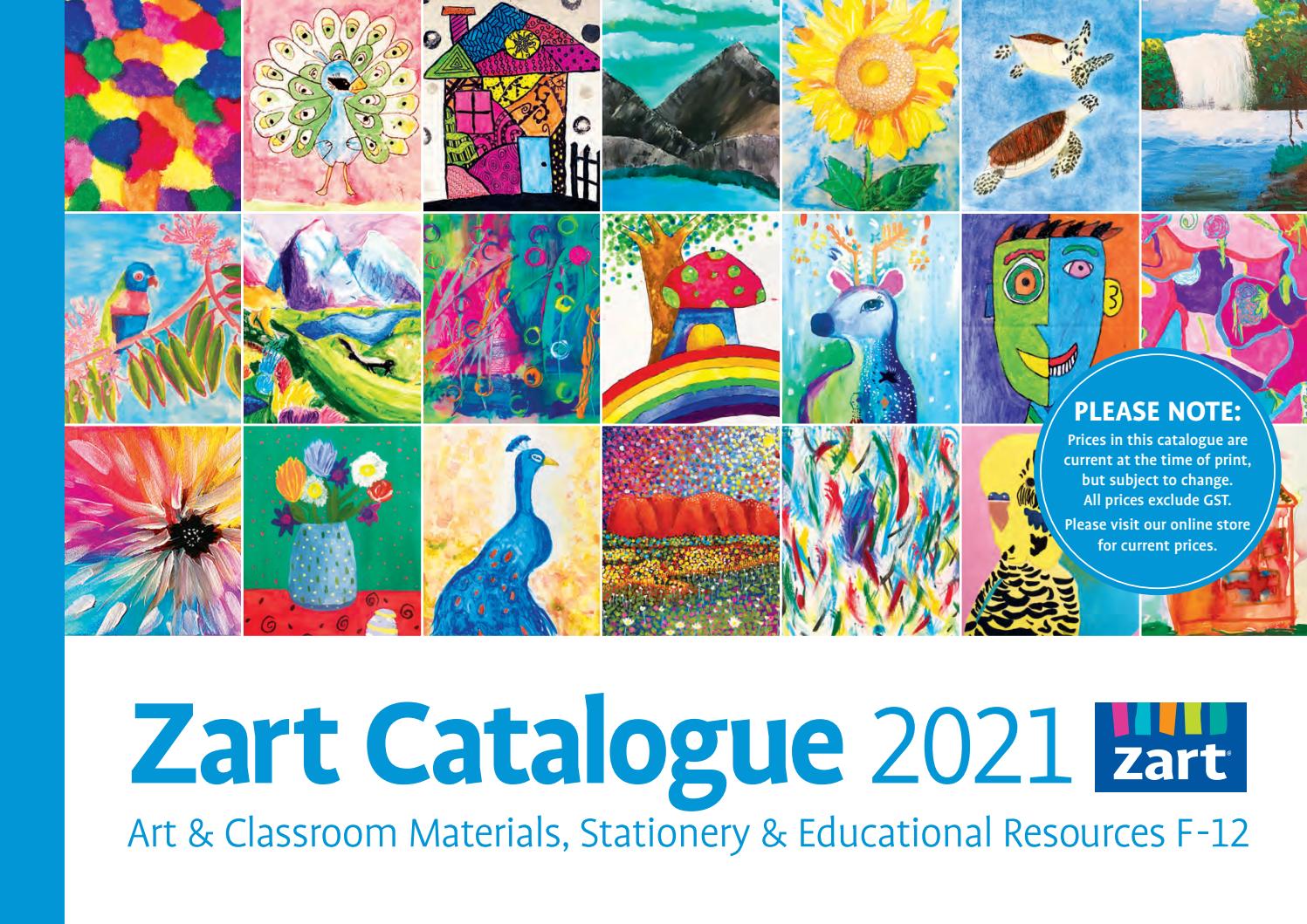 Zart School Catalogue 2021 by Zart : Art, craft and education supplies -  Issuu