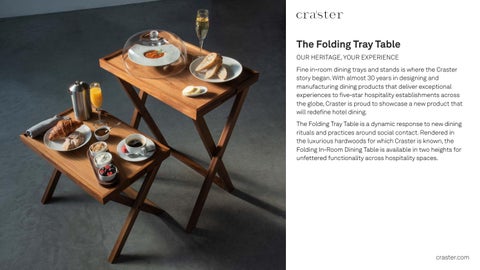 Craster - In-Room Dining Solutions 第 2 页
