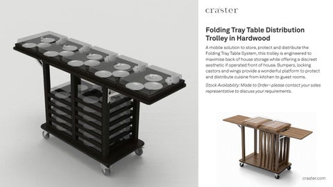 Craster - In-Room Dining Solutions 第 6 页