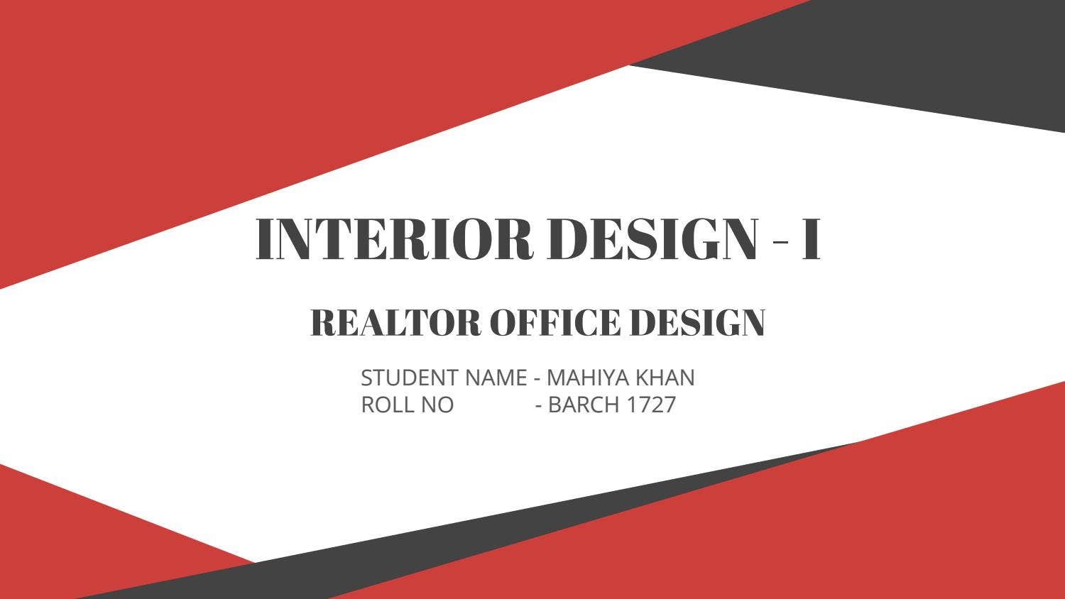 INTERIOR OFFICE PORTFOLIO by Mahiya Khan - Issuu