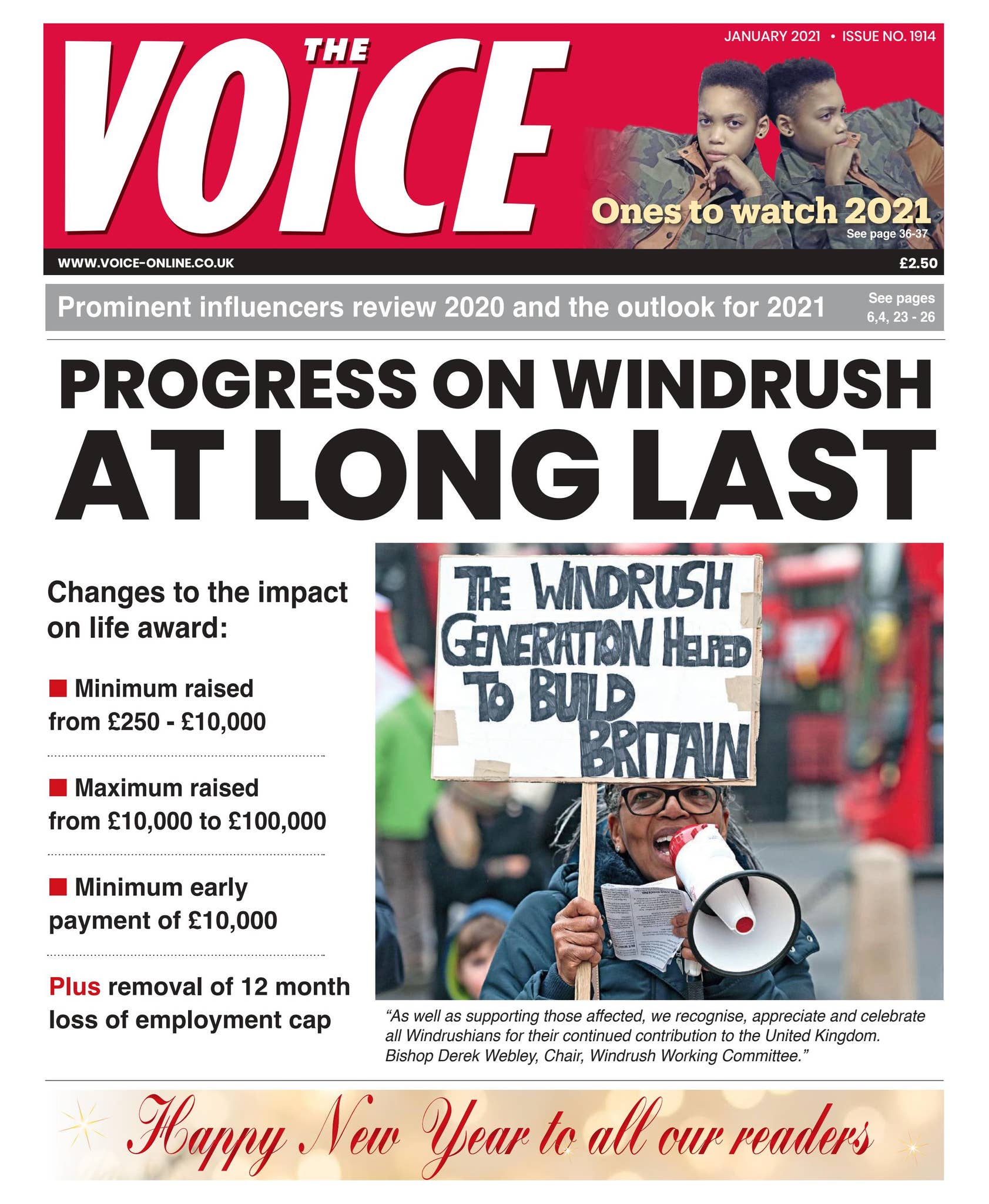 The Voice Newspaper January 2021 by THE VOICE NEWSPAPER (UK) - Issuu