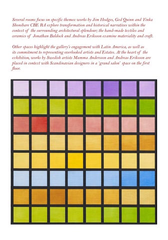 Stephen Friedman at the London 家居 of Modernity: SFG Journal 第 18 页