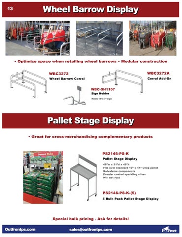 XLSHELTER - OUTFRONT PORTABLE SOLUTIONS OutFront Portable Solutions 家具目录 2021-22 第 16 页