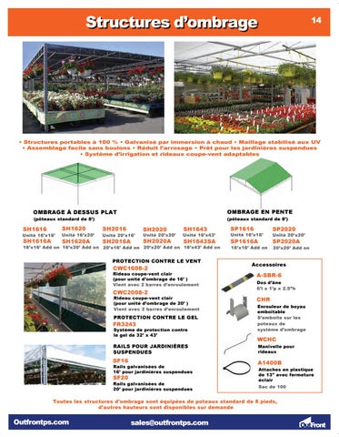 OutFront Portable Solutions 家具目录 2021 法国 第 17 页