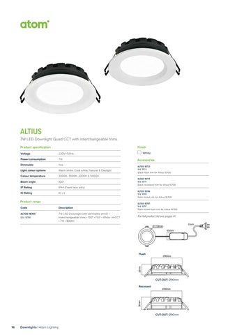 2021 Atom 批发 灯饰目录 第 18 页