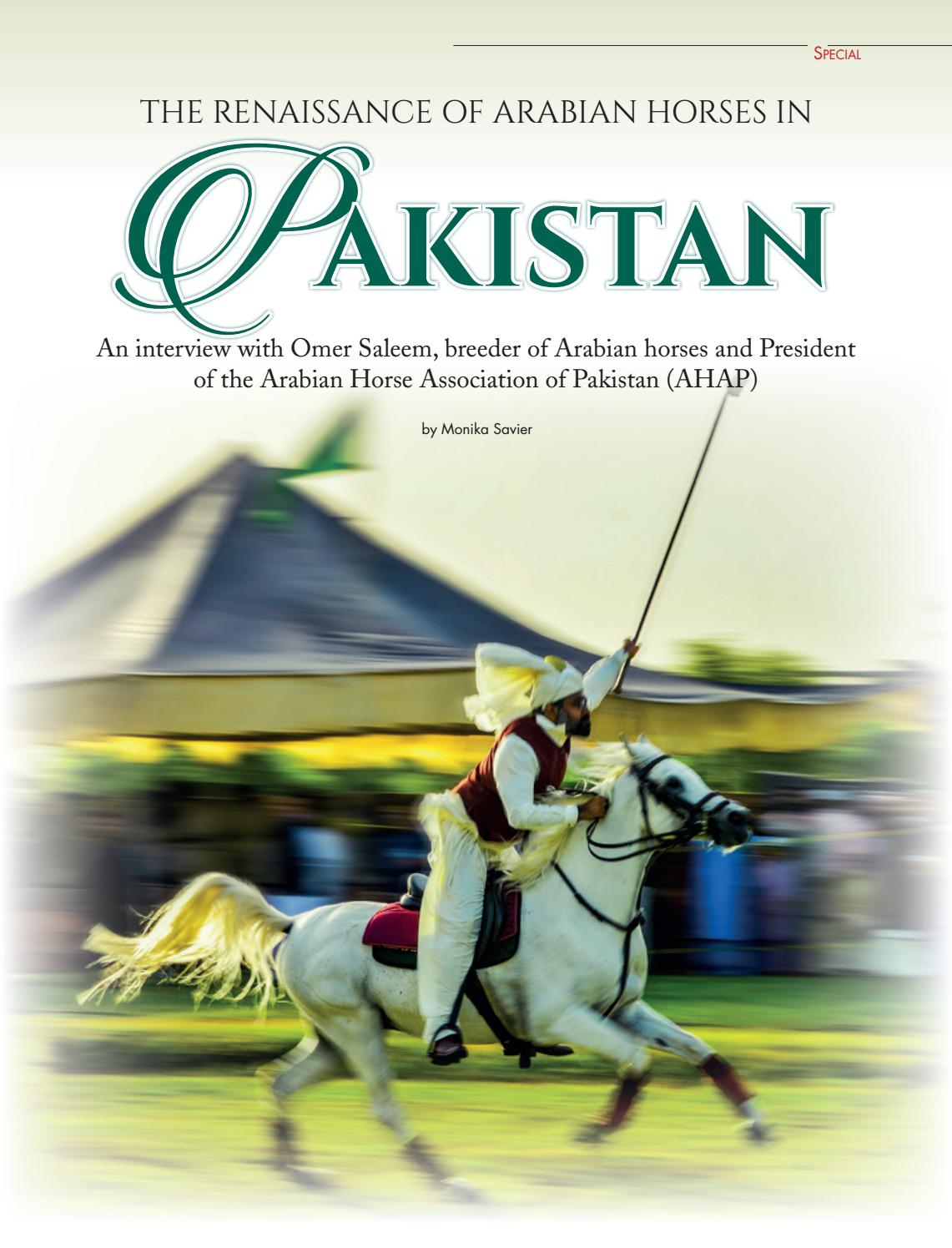 The renaissance of Arabian horse in Pakistan by Alim editrice - Issuu