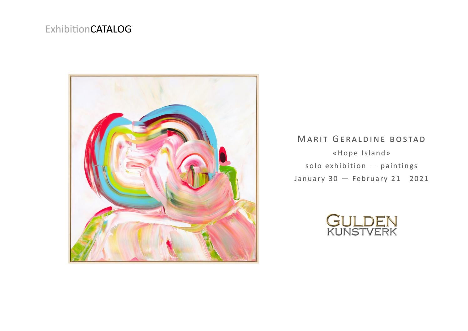 Marit Geraldine Bostad, exhibition catalog "Hope Island" 2021 by Walter