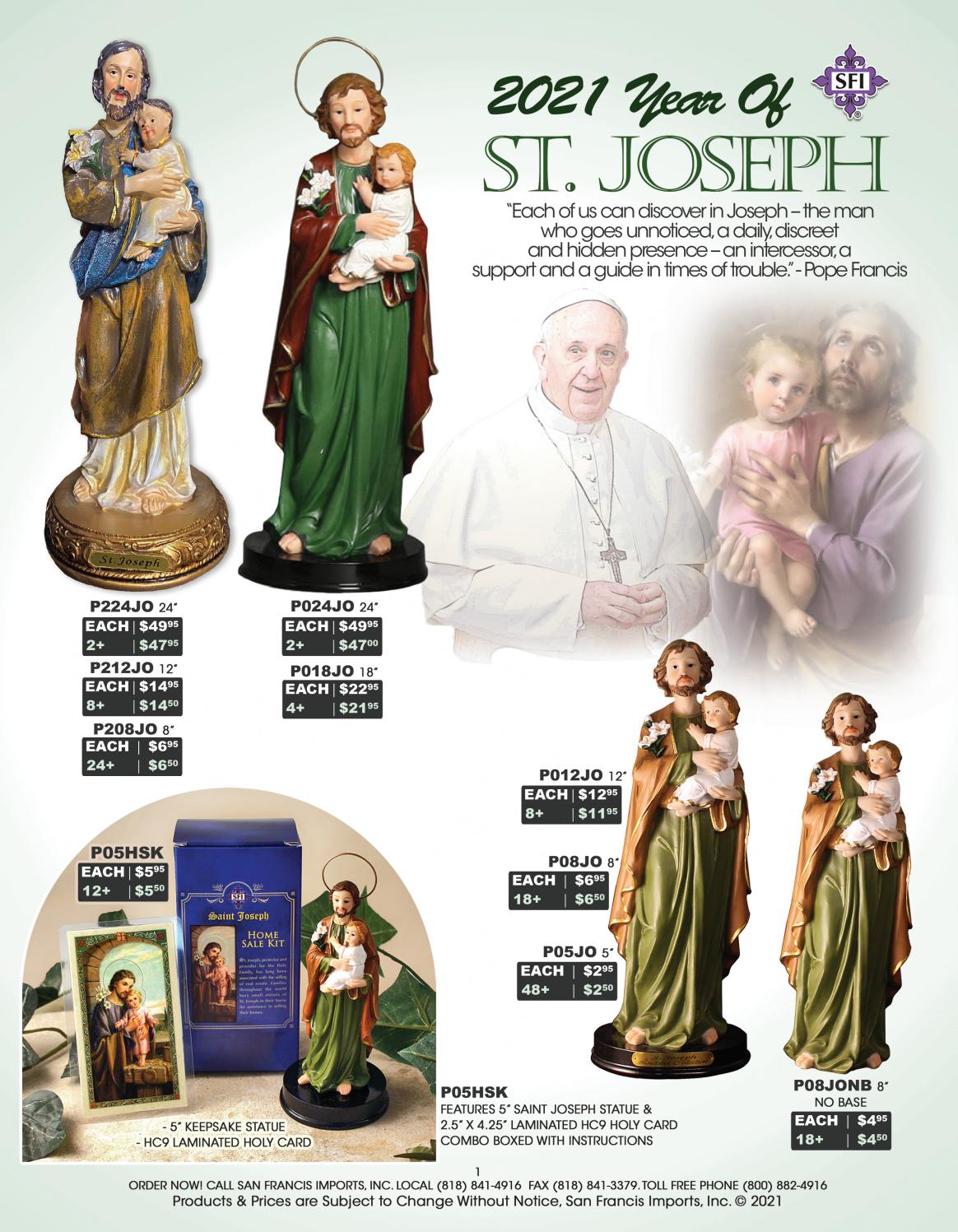St. Joseph Religious Gifts by sanfrancis Issuu