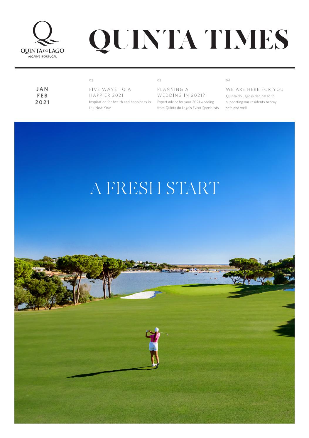 Quinta Times January & February 2021 by Quinta do Lago by Quinta do