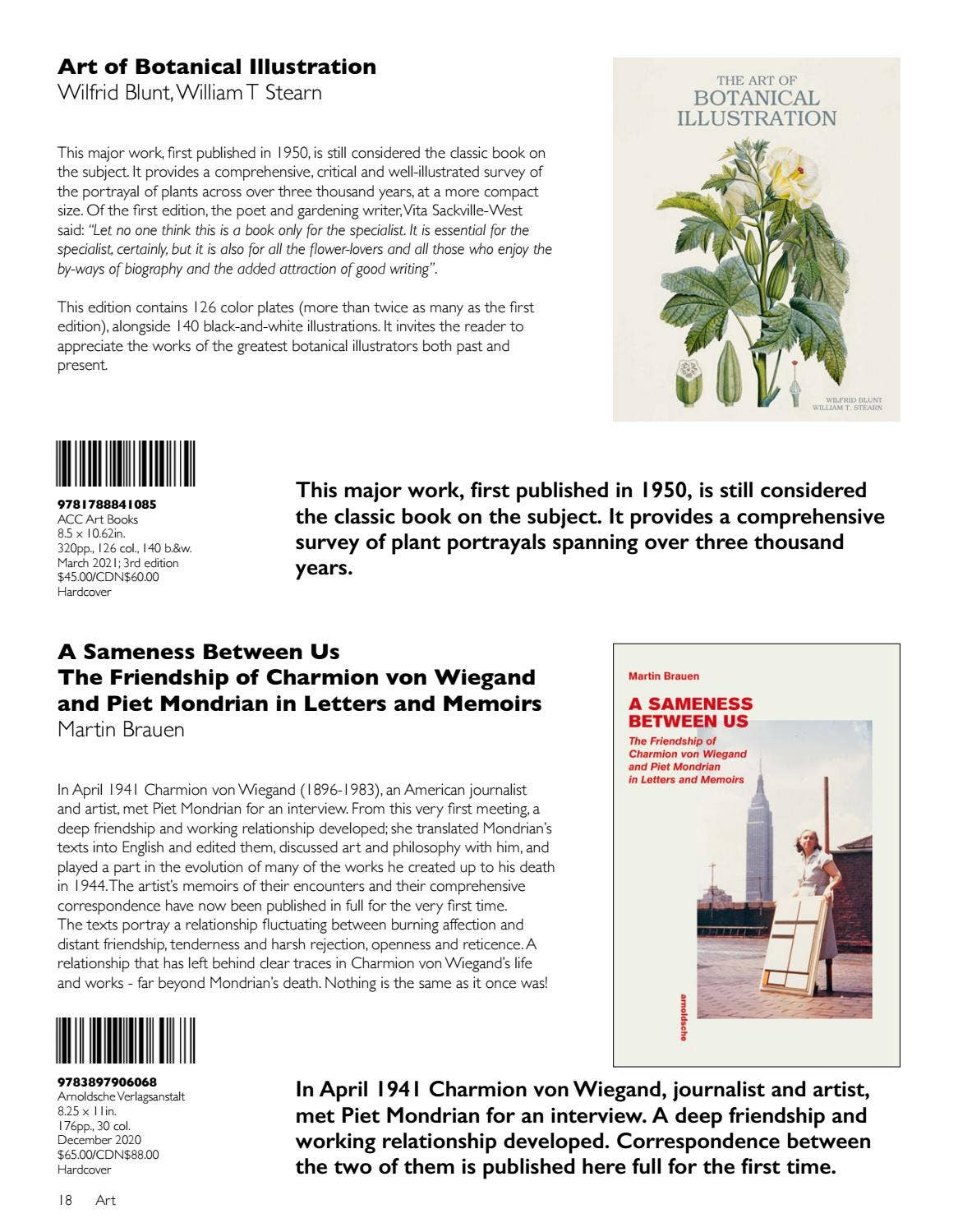ACC Spring 2021 Catalogue by ACC Art Books - Issuu