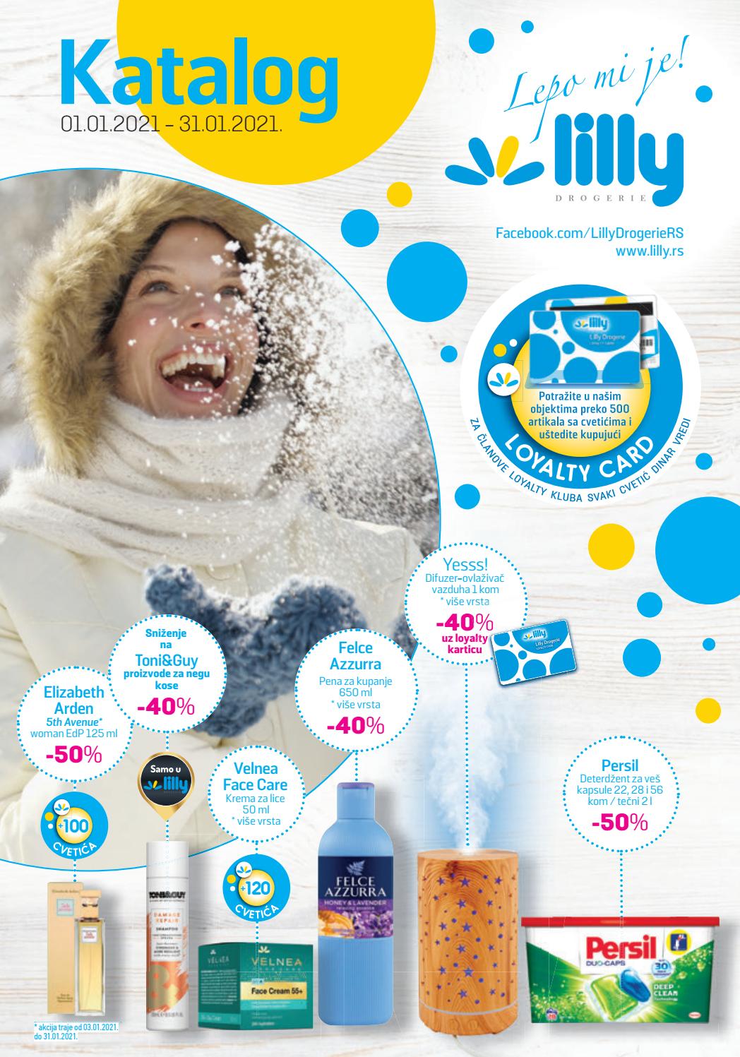 Lilly katalog drogerije za januar 2021 by Catalog.rs Issuu
