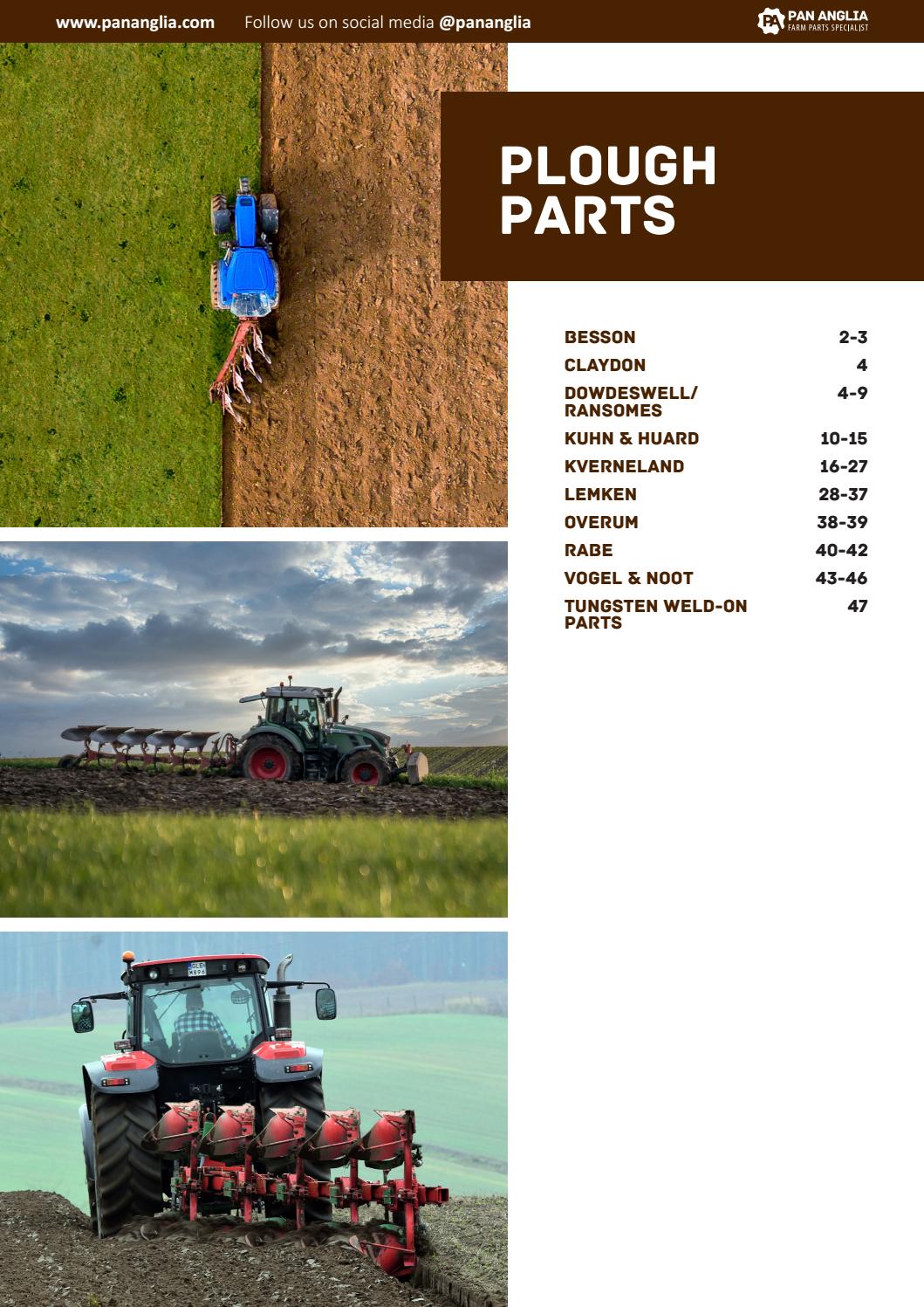 2021 Pan Anglia Catalogue Plough Parts Section by Pan Anglia Issuu