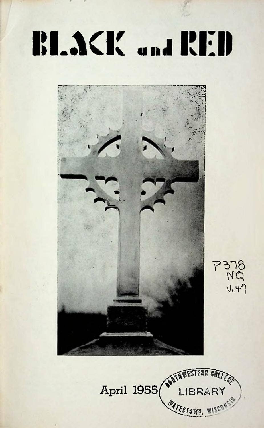 1955-1956 NWC The Black and Red Vol. 59 by Martin Luther College - Issuu