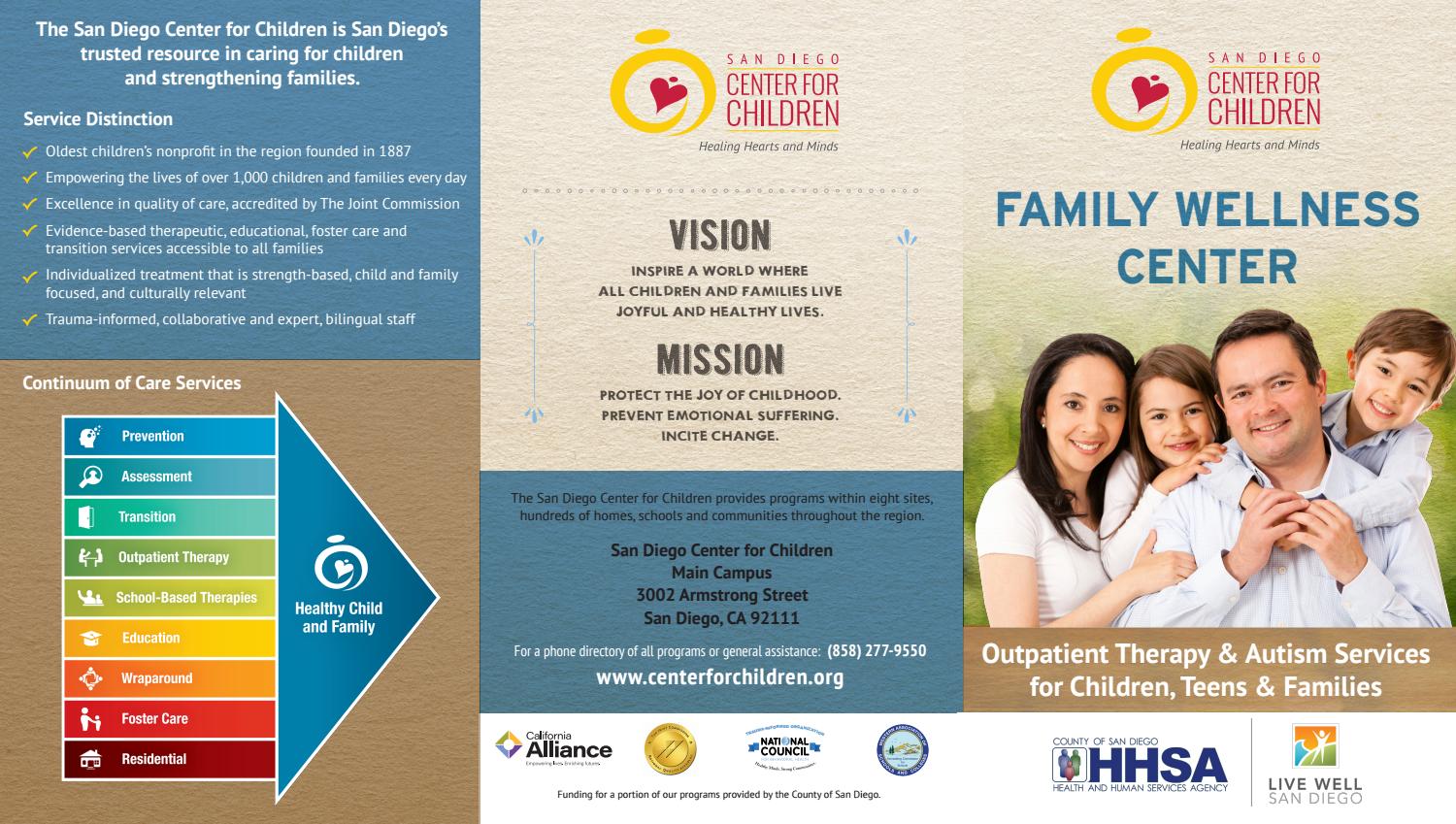 San Diego Center for Children Family Wellness Center by San Diego