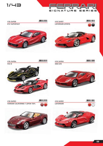 灯饰目录 Bburago Ferrari 2021 第 11 页