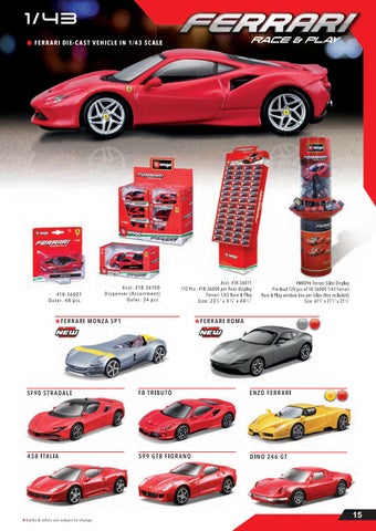 灯饰目录 Bburago Ferrari 2021 第 17 页