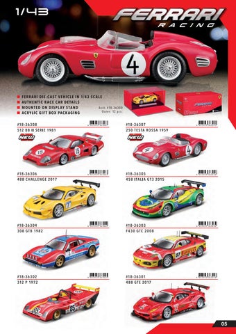 灯饰目录 Bburago Ferrari 2021 第 7 页