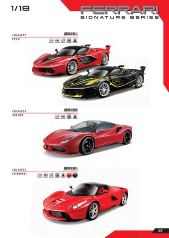 灯饰目录 Bburago Ferrari 2021 第 9 页