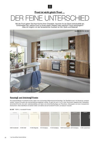 Global Küchen Programm Übersicht by Europa Möbel-Verbund GmbH - Issuu