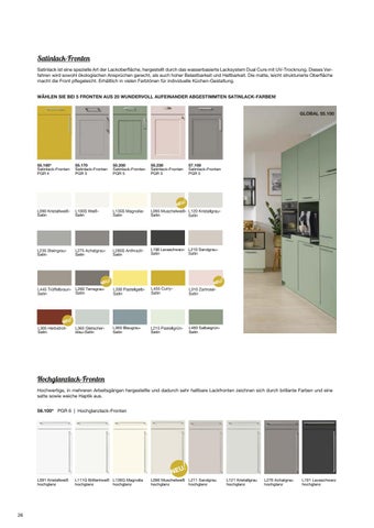 Global Küchen Programm Übersicht by Europa Möbel-Verbund GmbH - Issuu