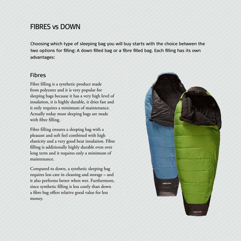 Nordisk Academy: Sleeping bags ( 英文 ) 第 6 页